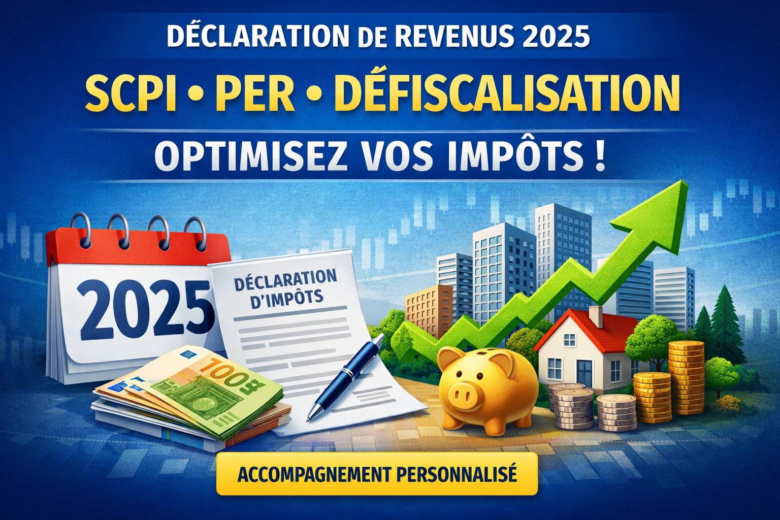 Image symbolisant des impôts